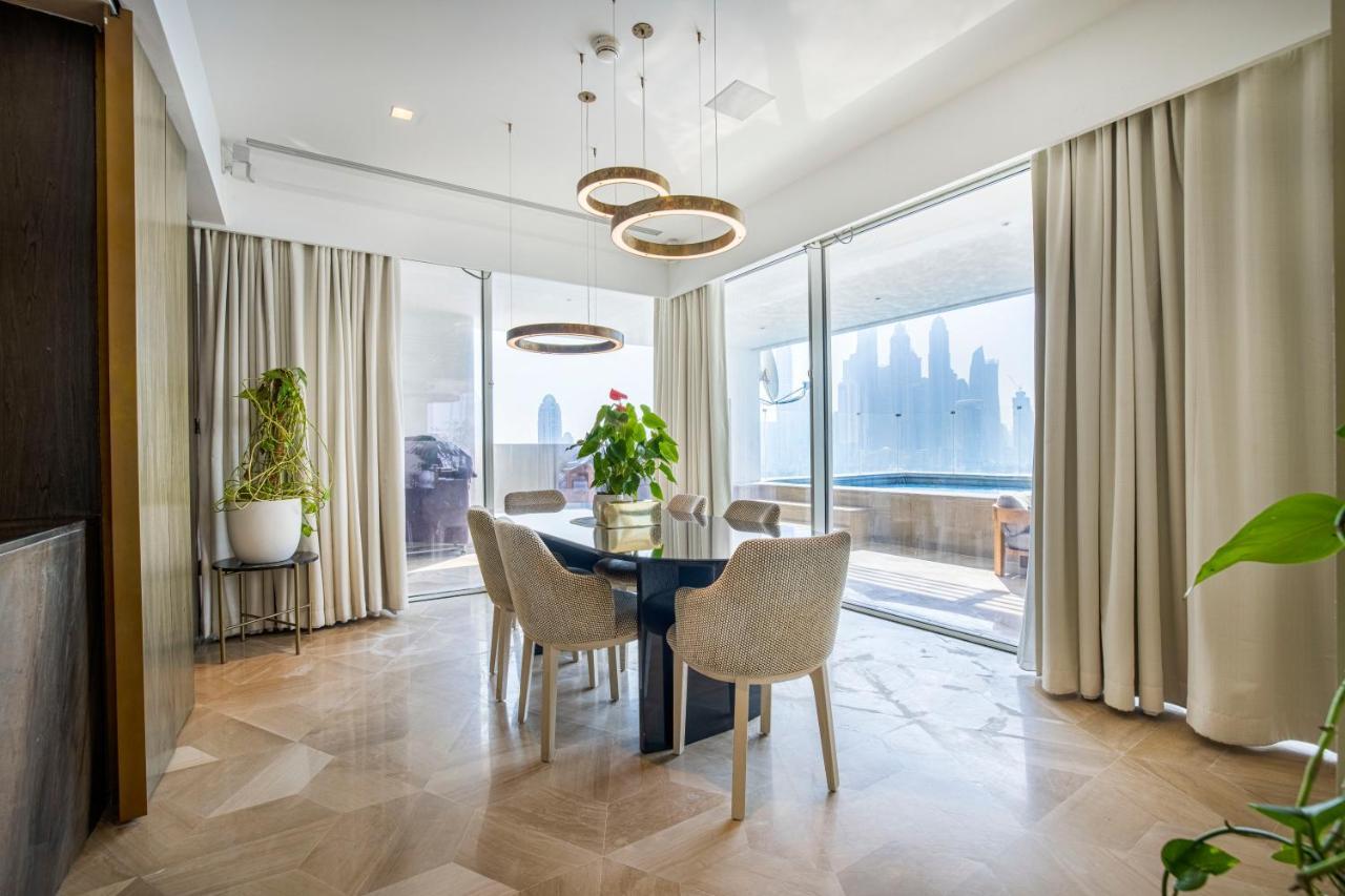 Five Palm Jumeirah 2Br Luxury Penthouse , Full Marina See View With Private Pool Ντουμπάι Εξωτερικό φωτογραφία
