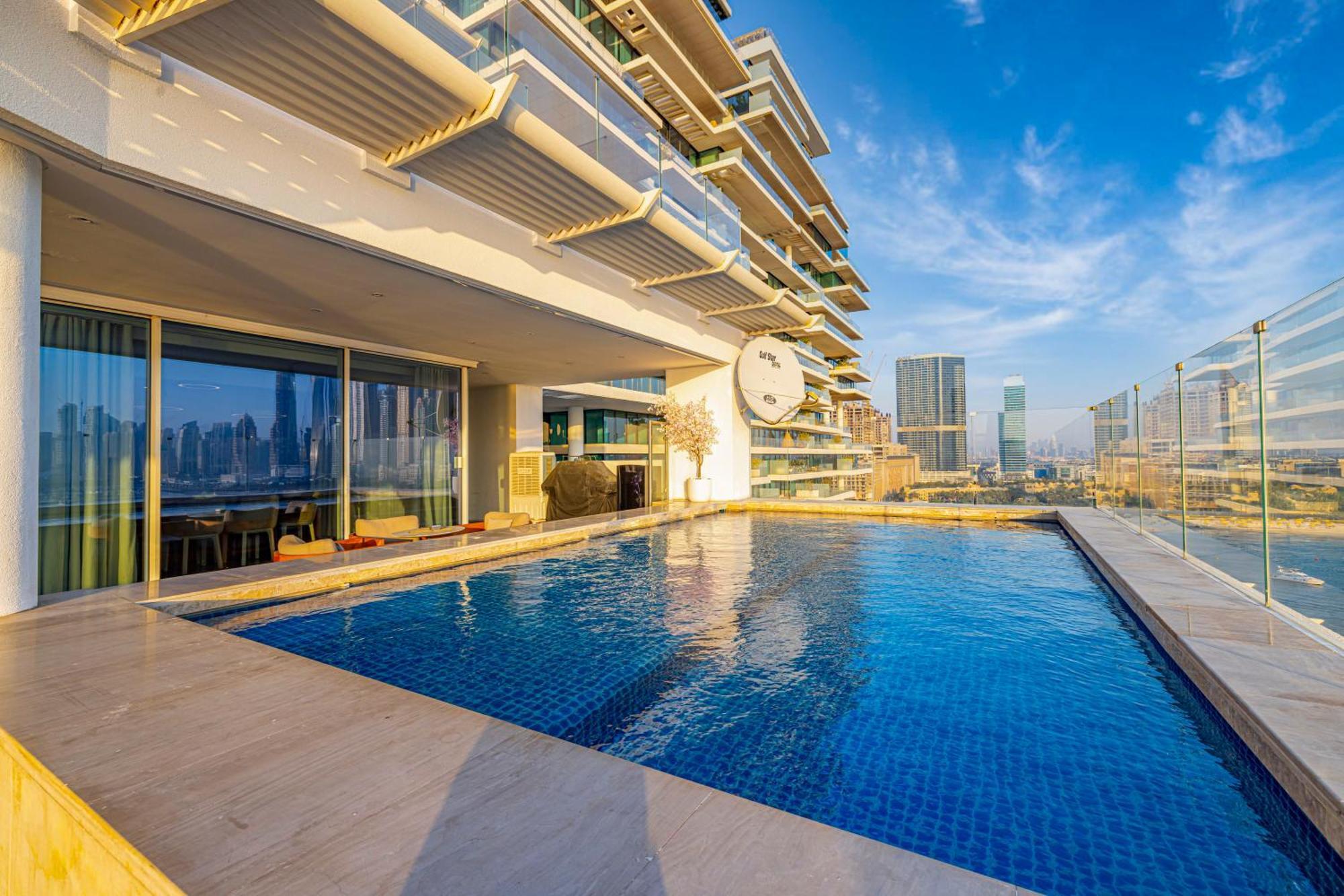 Five Palm Jumeirah 2Br Luxury Penthouse , Full Marina See View With Private Pool Ντουμπάι Εξωτερικό φωτογραφία