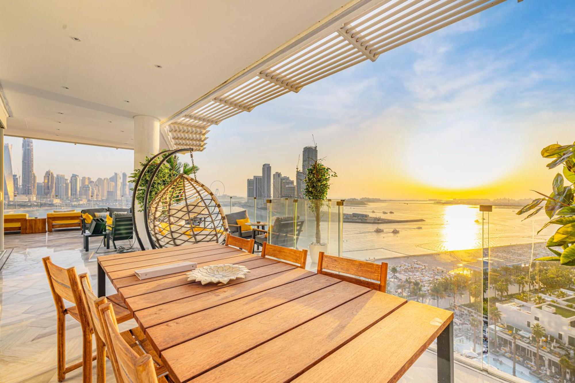 Five Palm Jumeirah 2Br Luxury Penthouse , Full Marina See View With Private Pool Ντουμπάι Εξωτερικό φωτογραφία