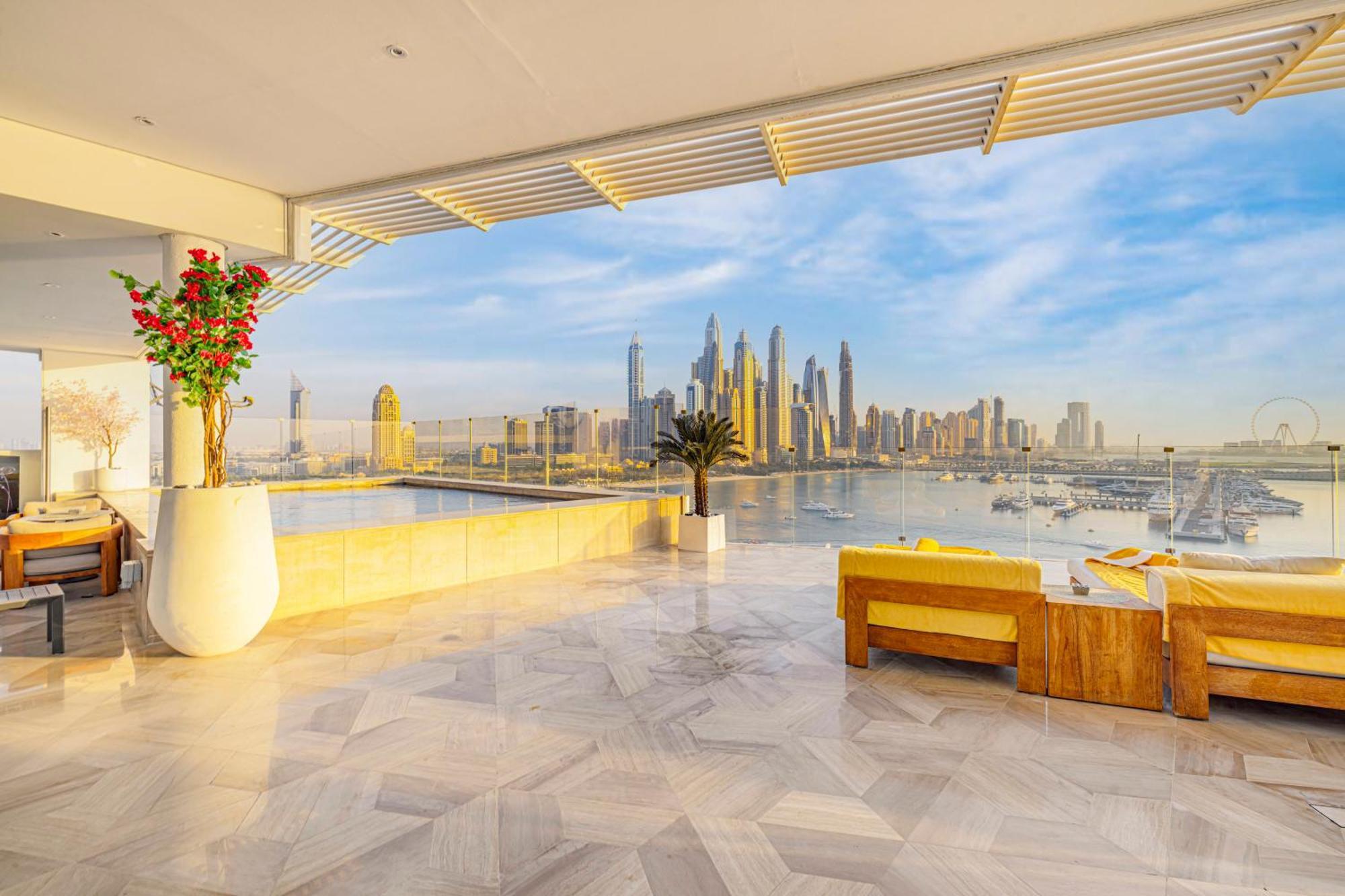 Five Palm Jumeirah 2Br Luxury Penthouse , Full Marina See View With Private Pool Ντουμπάι Εξωτερικό φωτογραφία